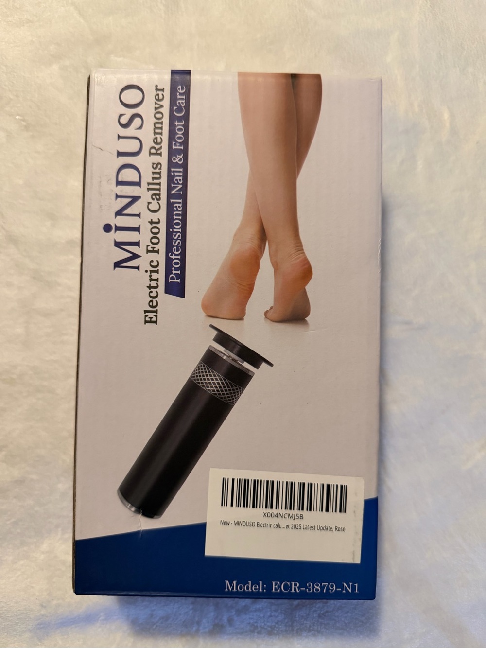 Electric Foot Callus Remover Rose Gold NEW